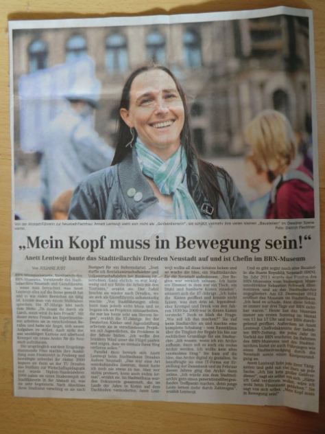 Zeitungsartikel DNN 12. Juni 2012