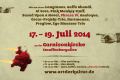 Plakat zum 7. umsonst & draussen Festival Dresden 2014
