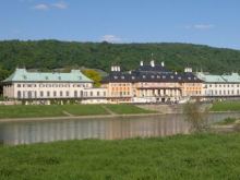 Pillnitz an der Elbe