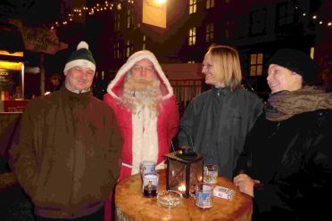 Nikolaus Neustadt Stadtführund zu Weihnachten in Dresden