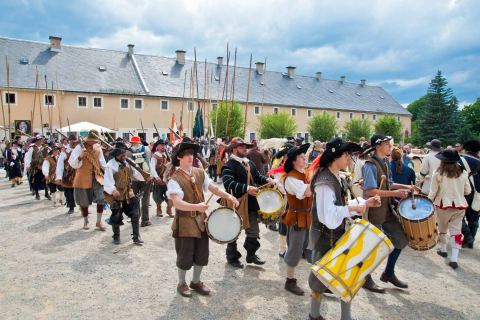 Sächsische Schweiz-Schweden erobern Festung Königstein