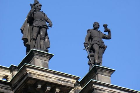 Skulpturen Ritter Stadtführung Dresden