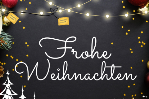 Frohe Weihnachten in Dresden