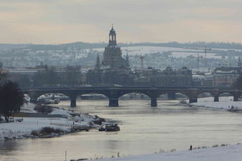 Altstadt Dresden im Winter
