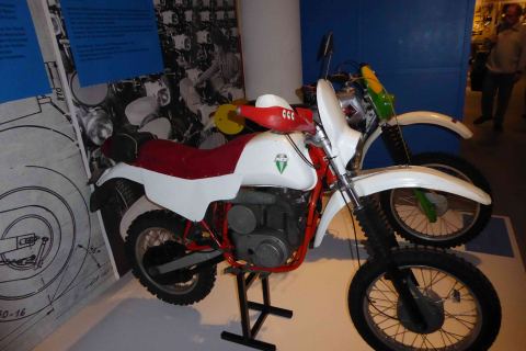 Melkus Motorrad im Verkehrsmuseum