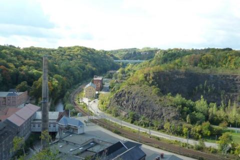 Bergbaurevier Rad fahren Sachsen Plauenscher Grund