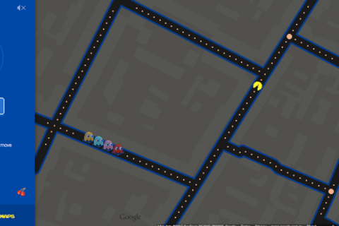 Pac-Man in der Neustadt