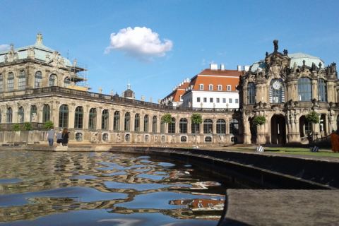 Zwinger im Sommer Dresden Reise