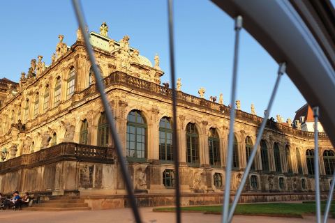 sightseeing dresden bicycle